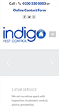 Mobile Screenshot of indigopestcontrol.co.uk