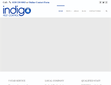 Tablet Screenshot of indigopestcontrol.co.uk